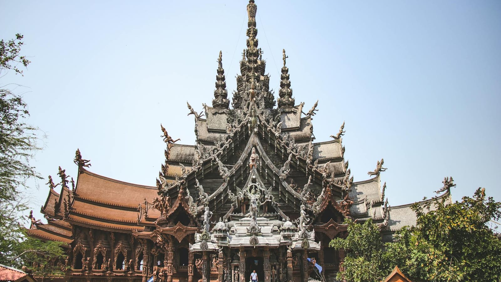 Inside Pattaya's Wooden Marvel Built Without a Single Nail
