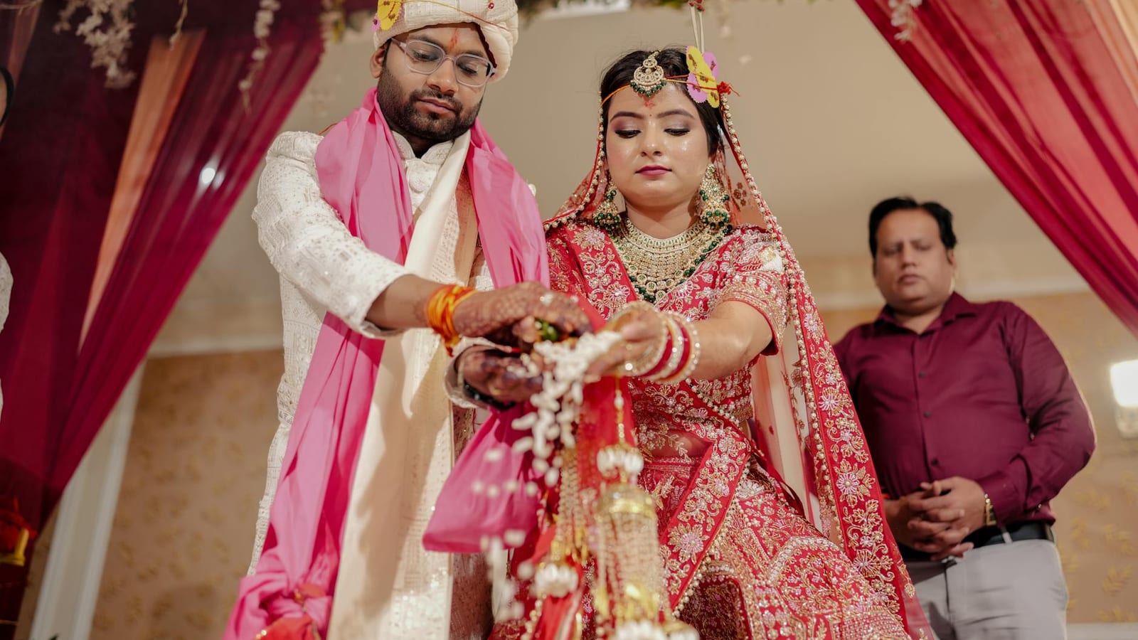 Umesh Jagtap recalls kanyadan at Mitali's wedding